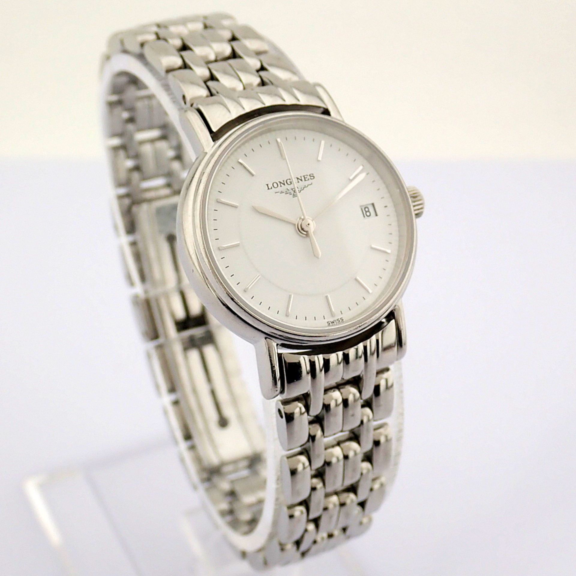 Longines / PRENSENCE - Lady's Steel Wrist Watch - Image 7 of 10