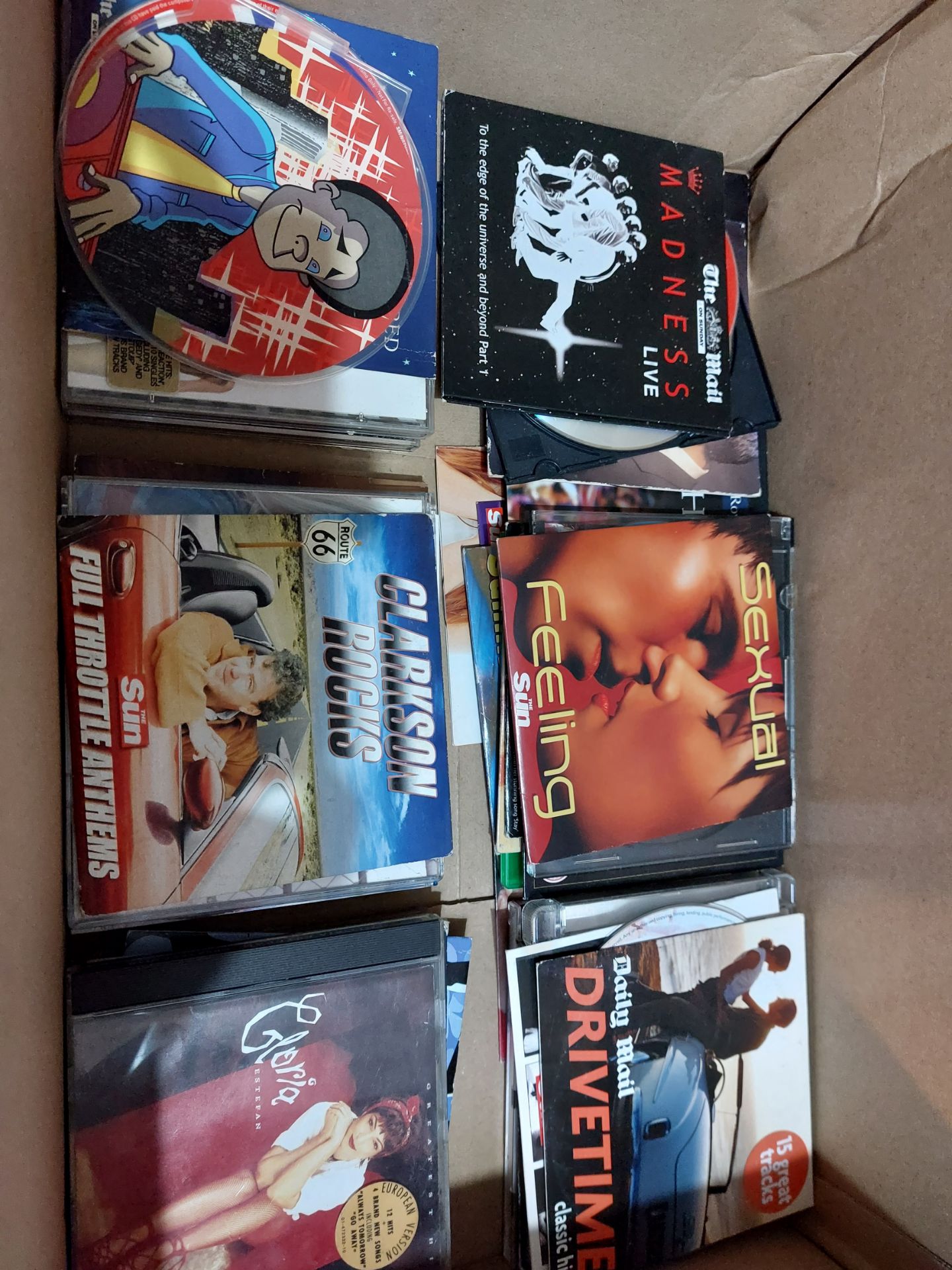 Large Box of CDs and DVDs - Image 6 of 16
