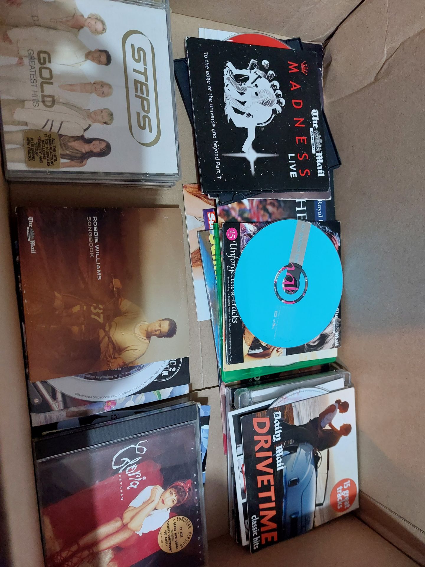 Large Box of CDs and DVDs - Image 9 of 16