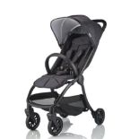 Junior Jones J-TOURER Compact Stroller, Graphite Black - RRP £299