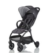 Junior Jones J-TOURER Compact Stroller, Graphite Black - RRP £299