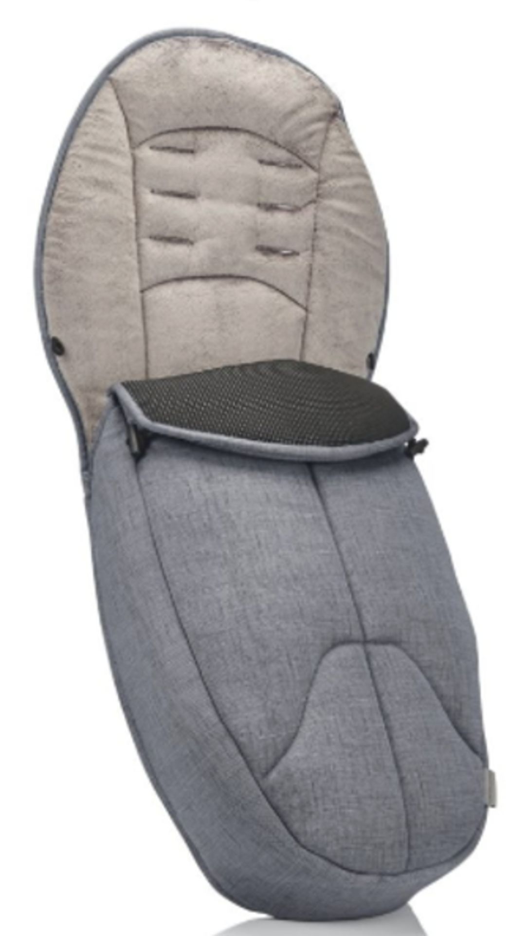 Junior Jones Universal Luxury FOOTMUFF - FROST GREY- RRP £95