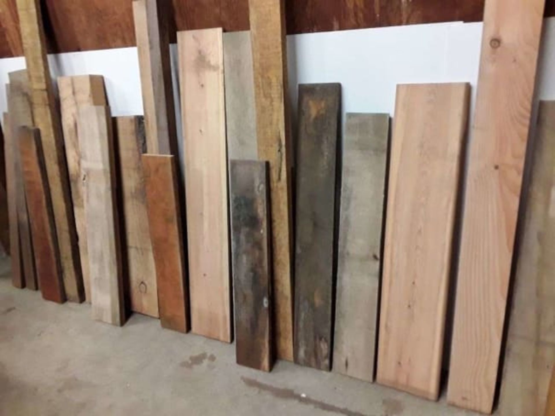 23x Hardwood / Softwood Mixed Timber Boards / Offcuts, Opepe, Chestnut, Idigbo, Tulip, Ekki - Image 4 of 5