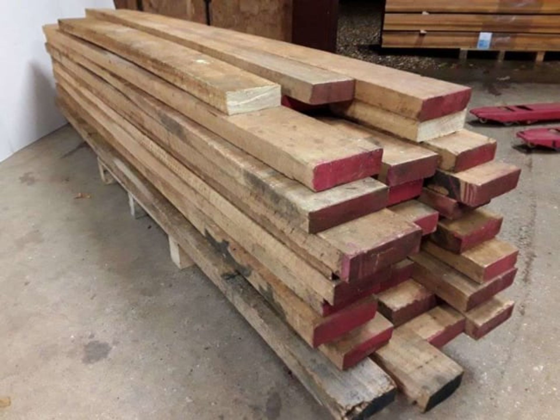 31x Hardwood Dry Sawn Timber Idigbo Boards / Slabs - Image 4 of 5