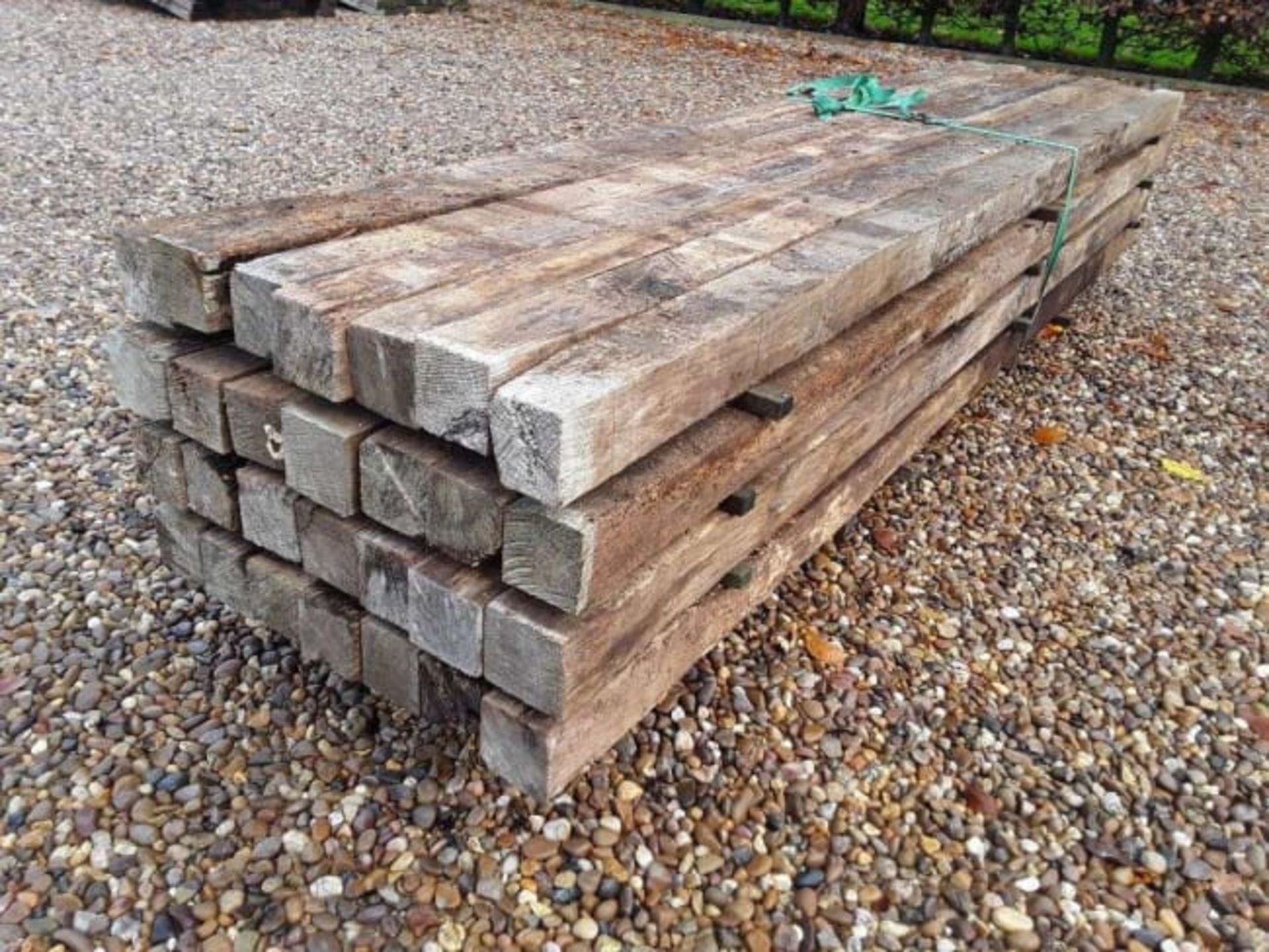 28x Hardwood Rustic Sawn English Oak Posts ( Rejects )