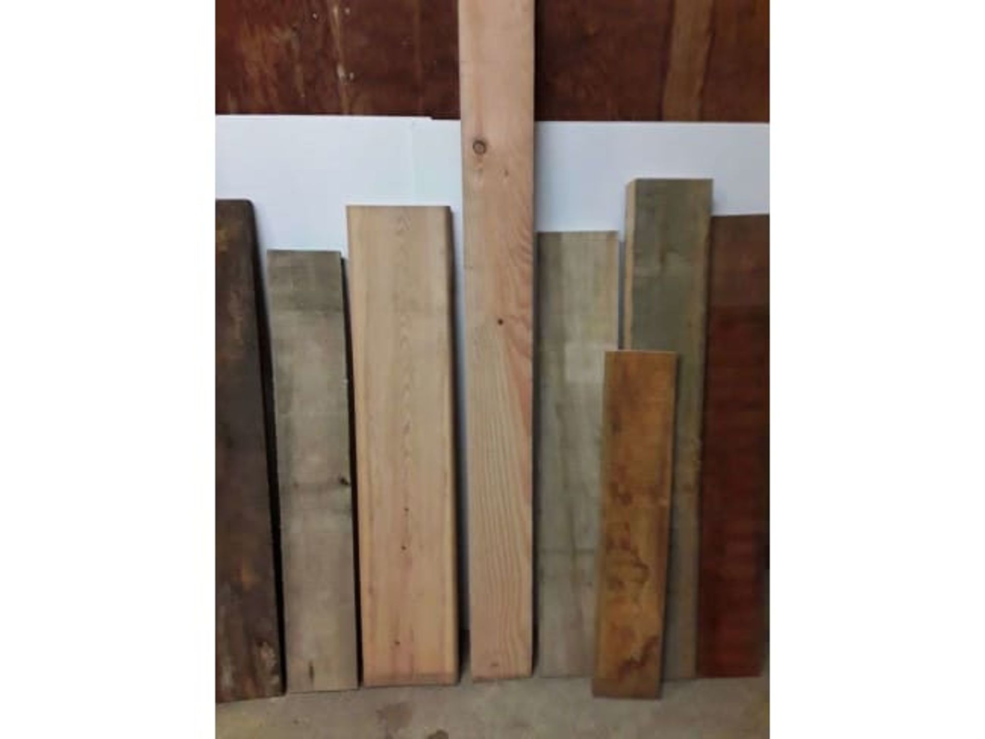 23x Hardwood / Softwood Mixed Timber Boards / Offcuts, Opepe, Chestnut, Idigbo, Tulip, Ekki - Image 5 of 5