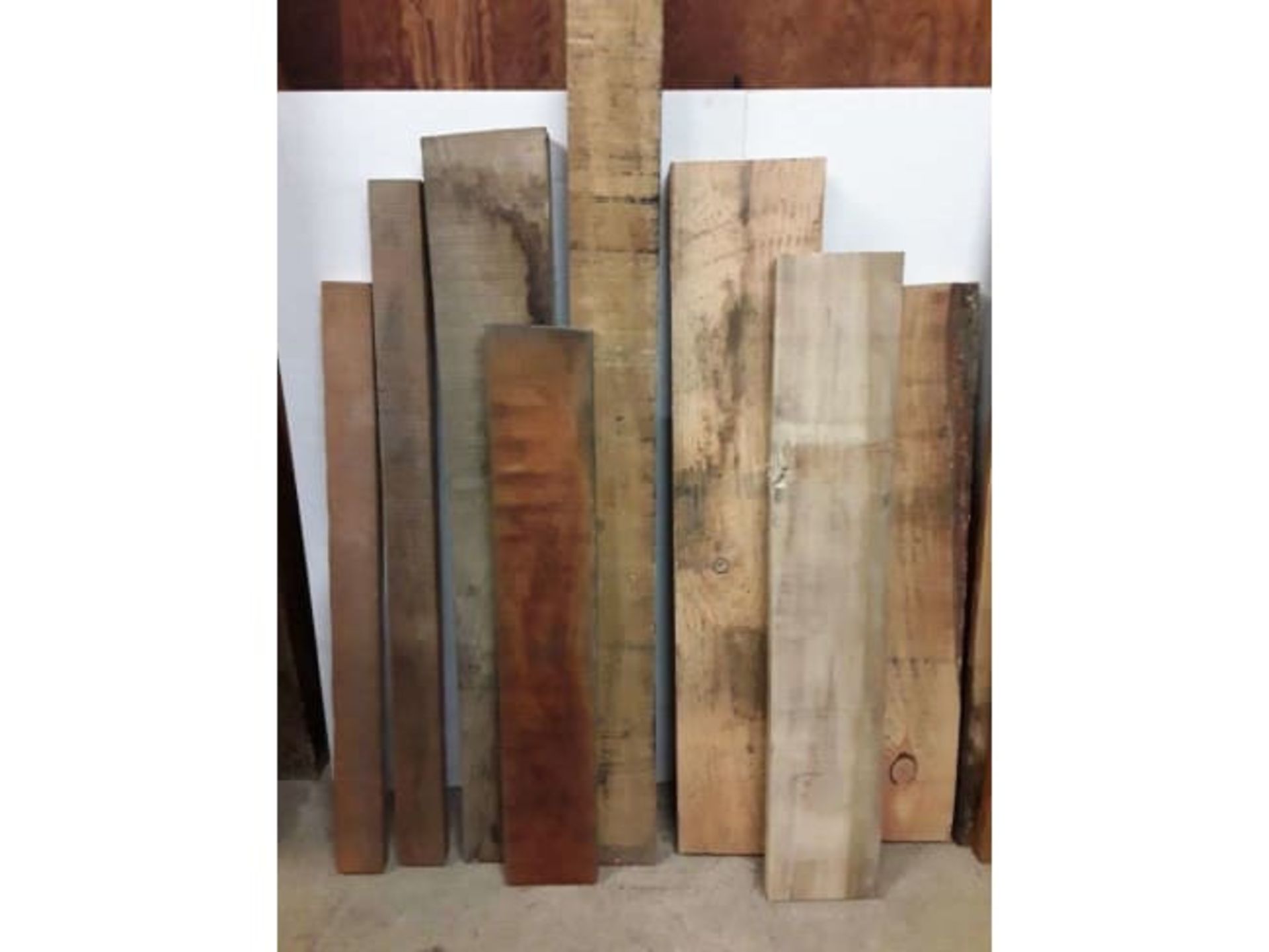23x Hardwood / Softwood Mixed Timber Boards / Offcuts, Opepe, Chestnut, Idigbo, Tulip, Ekki - Image 2 of 5