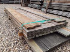 30x Dry Sawn Softwood Mixed Larch/ Douglas Fir Boards/ Planks