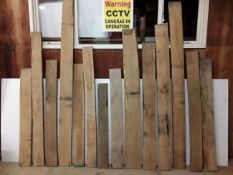 14x Hardwood Kiln Dried Sawn American Oak Boards / Slabs ( Seconds )