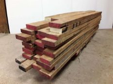 31x Hardwood Dry Sawn Timber Idigbo Boards / Slabs