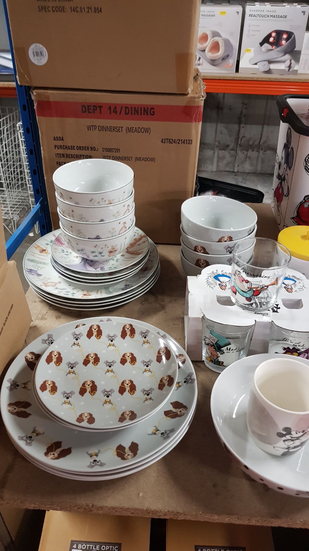 Description: (97/10E) Lot RRP Circa £150+ Approx 16x Mixed Disney Items To Include 12 Piece Dinner - Image 5 of 23