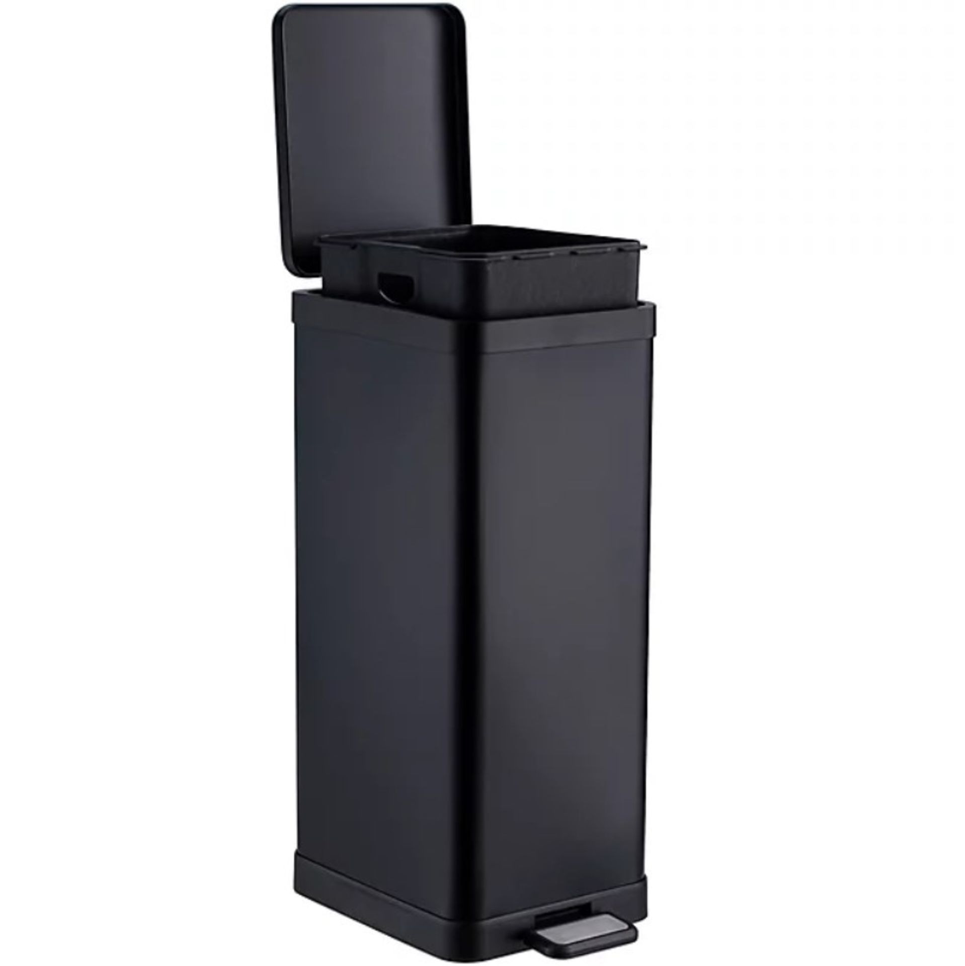 Description: (105/6P) Lot RRP £153 5x Items 3x Black Soft Close 30L Rectangular Bin RRP £35 Each - Image 3 of 14