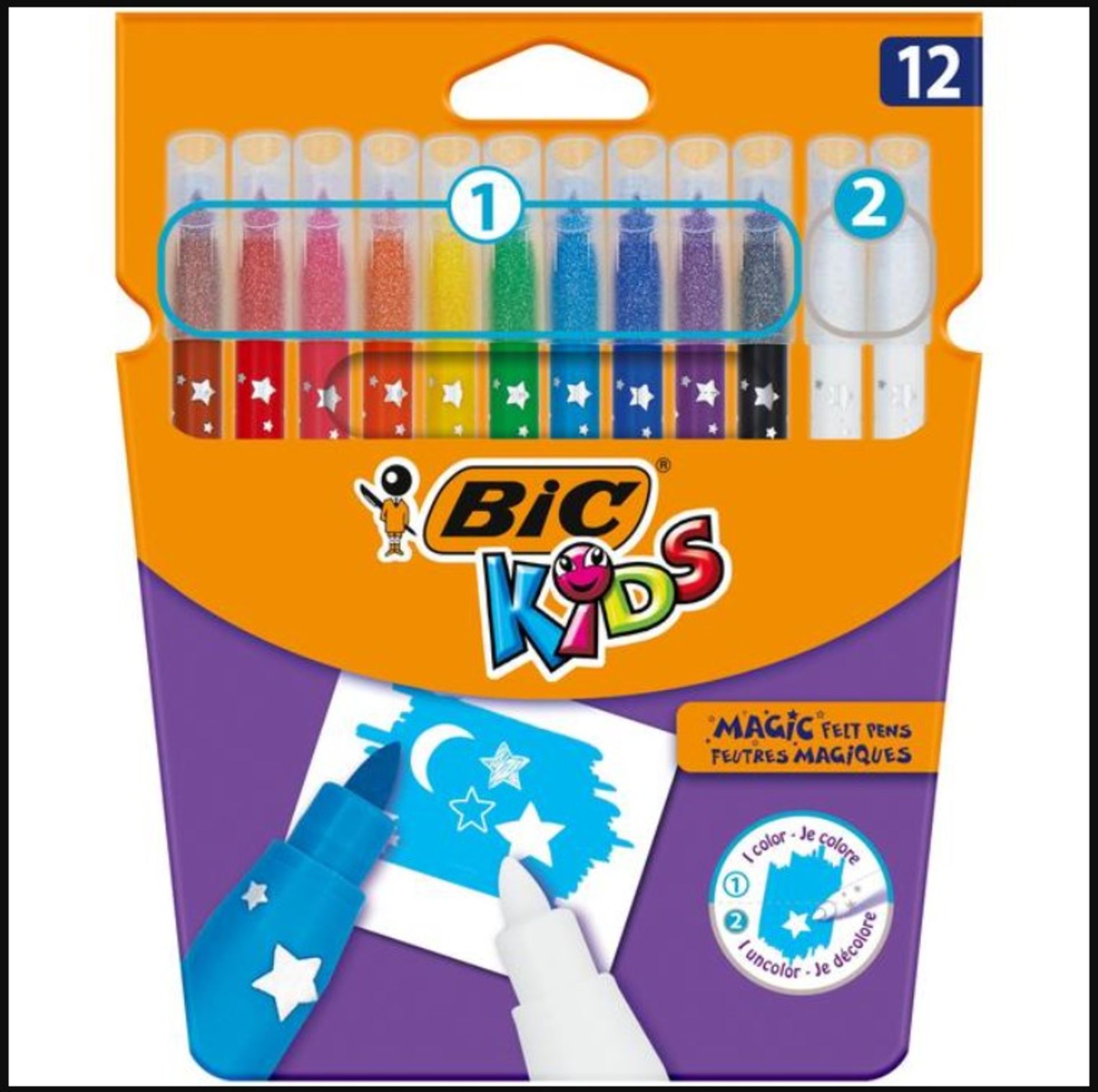 Description: (71/1C) Lot RRP £118 Bic Kids Items 13x 24 Piece Evolution Ecolutions Colour Pencil - Image 2 of 9