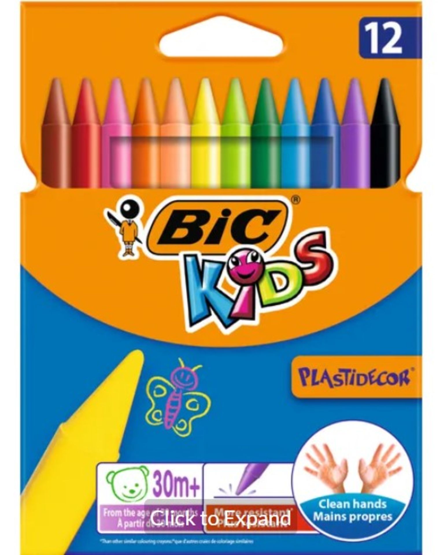 Description: (71/1C) Lot RRP £118 Bic Kids Items 13x 24 Piece Evolution Ecolutions Colour Pencil - Image 4 of 9