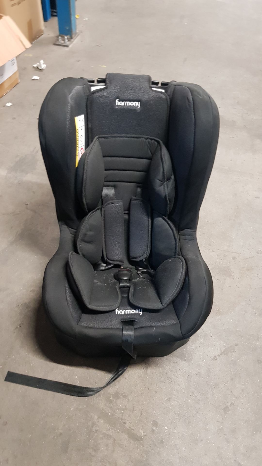 Description: (7/6J) 2x Harmony Car Seats To Include 1x Venture Deluxe Harnessed Booster Seat Forward - Image 6 of 9