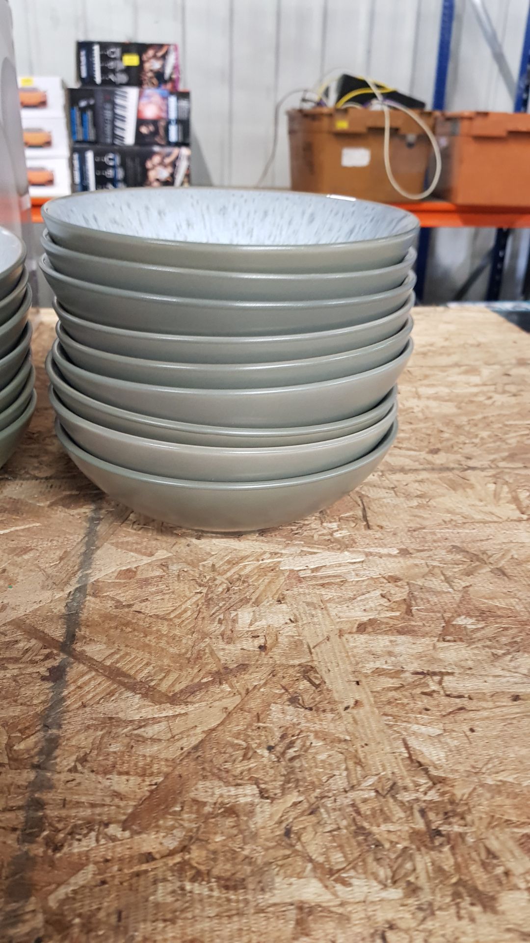 Description: (54/10A) Lot RRP £136 4x Stoneware Grey Reactive Glaze 12 Piece Dinner Set RRP £34 Each - Image 13 of 18