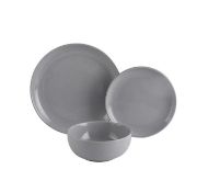 Description: (100/10C) Lot RRP £70 4x Items 1x Stoneware Grey 12 Piece Dinner Set RRP £20 3x