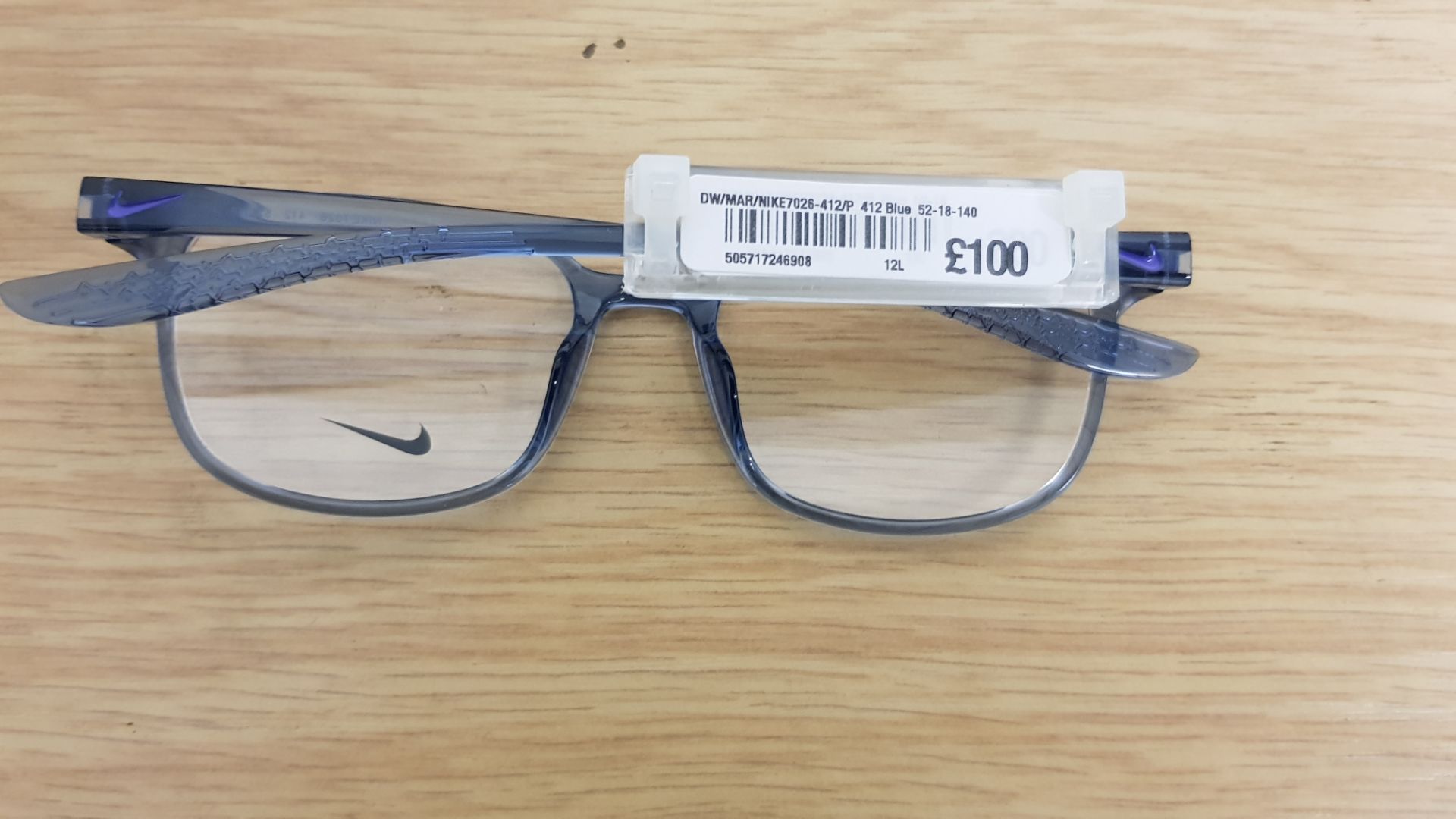 Description: (149/Mez) Lot RRP £250 3x Glasses Frames (All New) 1x Nike 065 Matte Grey 55-55 RRP £ - Image 8 of 13