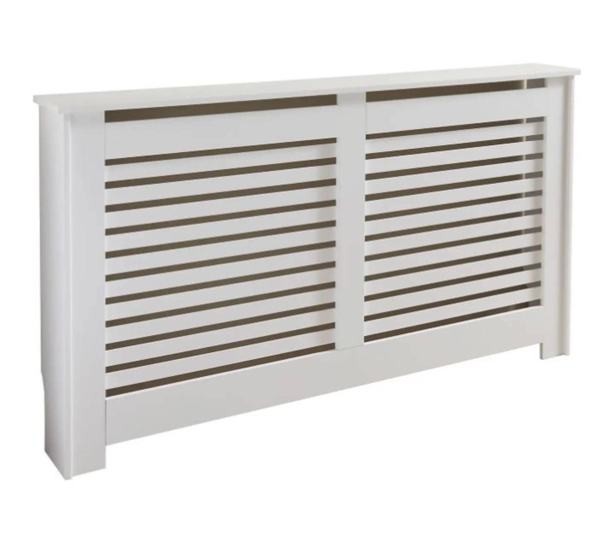 Description: (95/2E) 5x Items 1x Lloyd Pascal Contemporary Large Radiator Cabinet White RRP £100 ( - Image 2 of 10