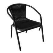 Description: (132/5B) Lot RRP £140 6x Items 4x Eloise Bistro Chair Black RRP £25 Each (Units