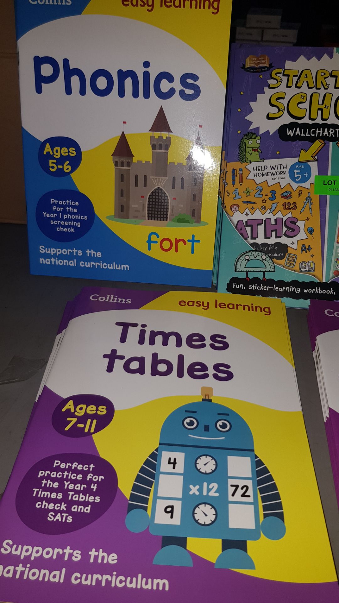 Description: (79/1C) Lot RRP £111 4x Help With Homework Wallchart Folder RRP £5 Each 5x Collins Easy - Image 8 of 11