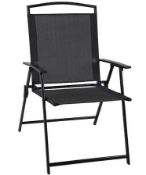 Description: (151/5A) Lot RRP £134 9x Items 3x Miami Folding Chair Black RRP £20 Each (New) 1x BBQ