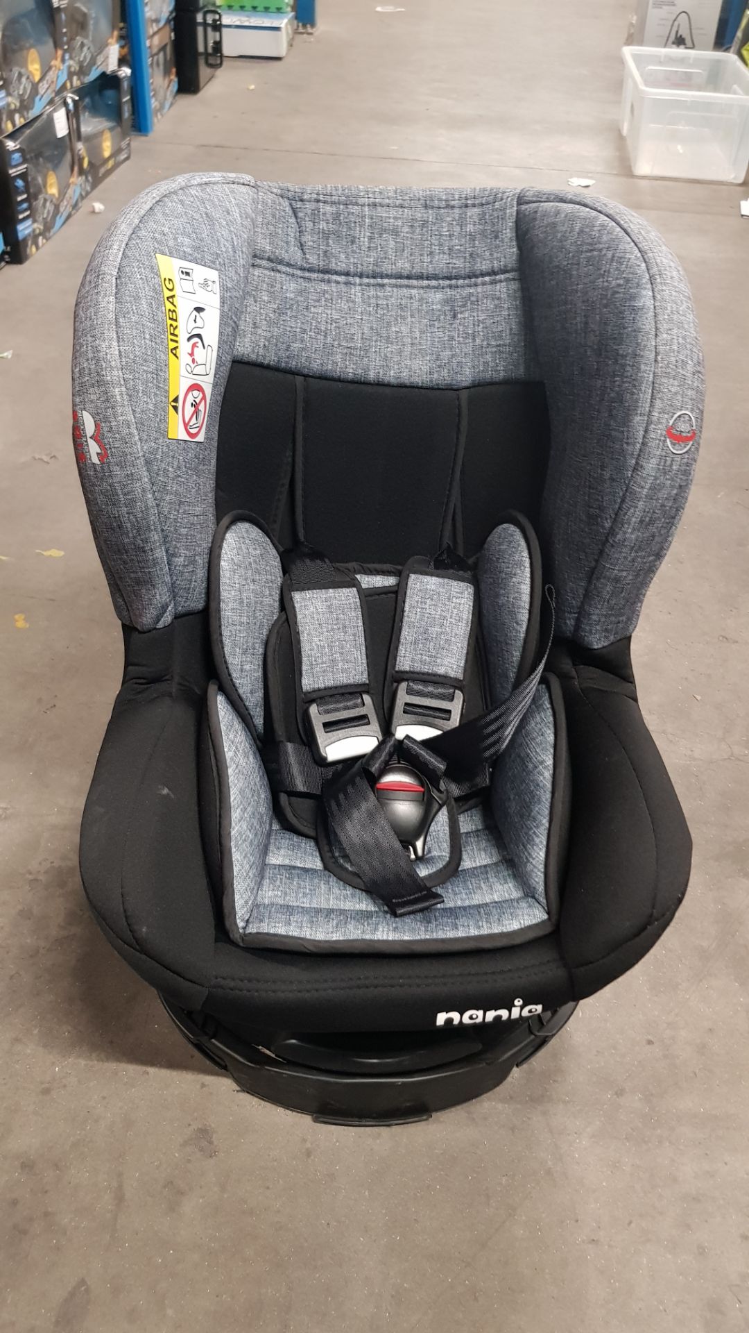 Description: (6/6J) 2x Nania Baby Car Seats To Include 1x Nania Revo Sp 0-18kg 360 Swivel Car Seat - Image 11 of 15