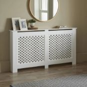 Description: (140/5I) RRP £100 Lloyd Pascal Classic Large Radiator Cabinet White Dimensions: (H81x