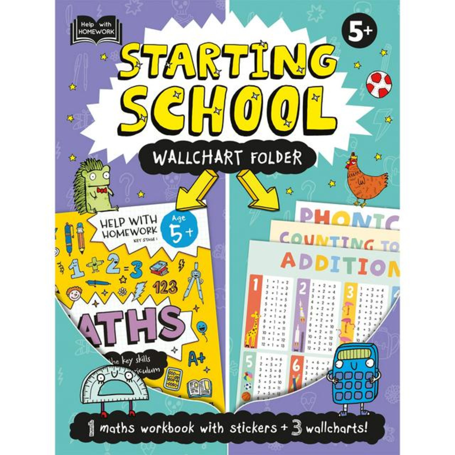 Description: (79/1C) Lot RRP £111 4x Help With Homework Wallchart Folder RRP £5 Each 5x Collins Easy