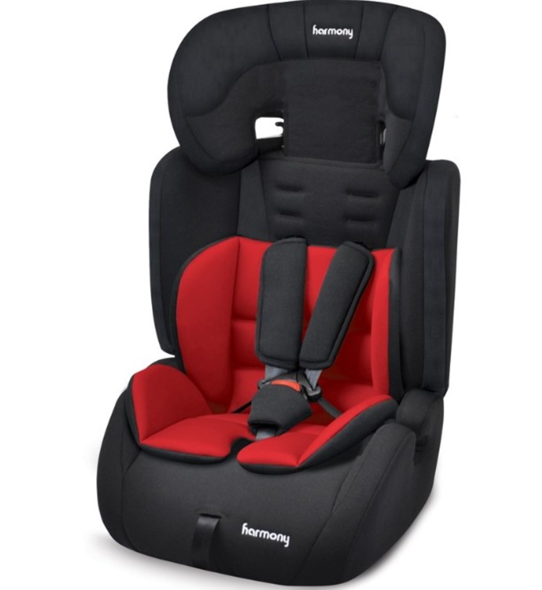 Description: (7/6J) 2x Harmony Car Seats To Include 1x Venture Deluxe Harnessed Booster Seat Forward