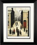 Limited Edition L.S. Lowry "The Steps, Irk Place 1928"