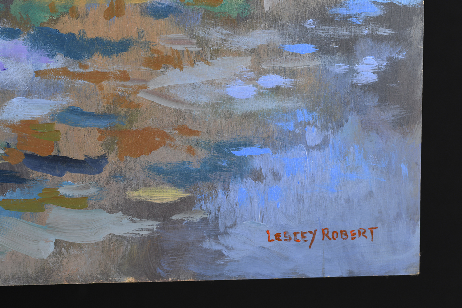 Original Oil on Panel by Lesley Roberts. - Image 3 of 8