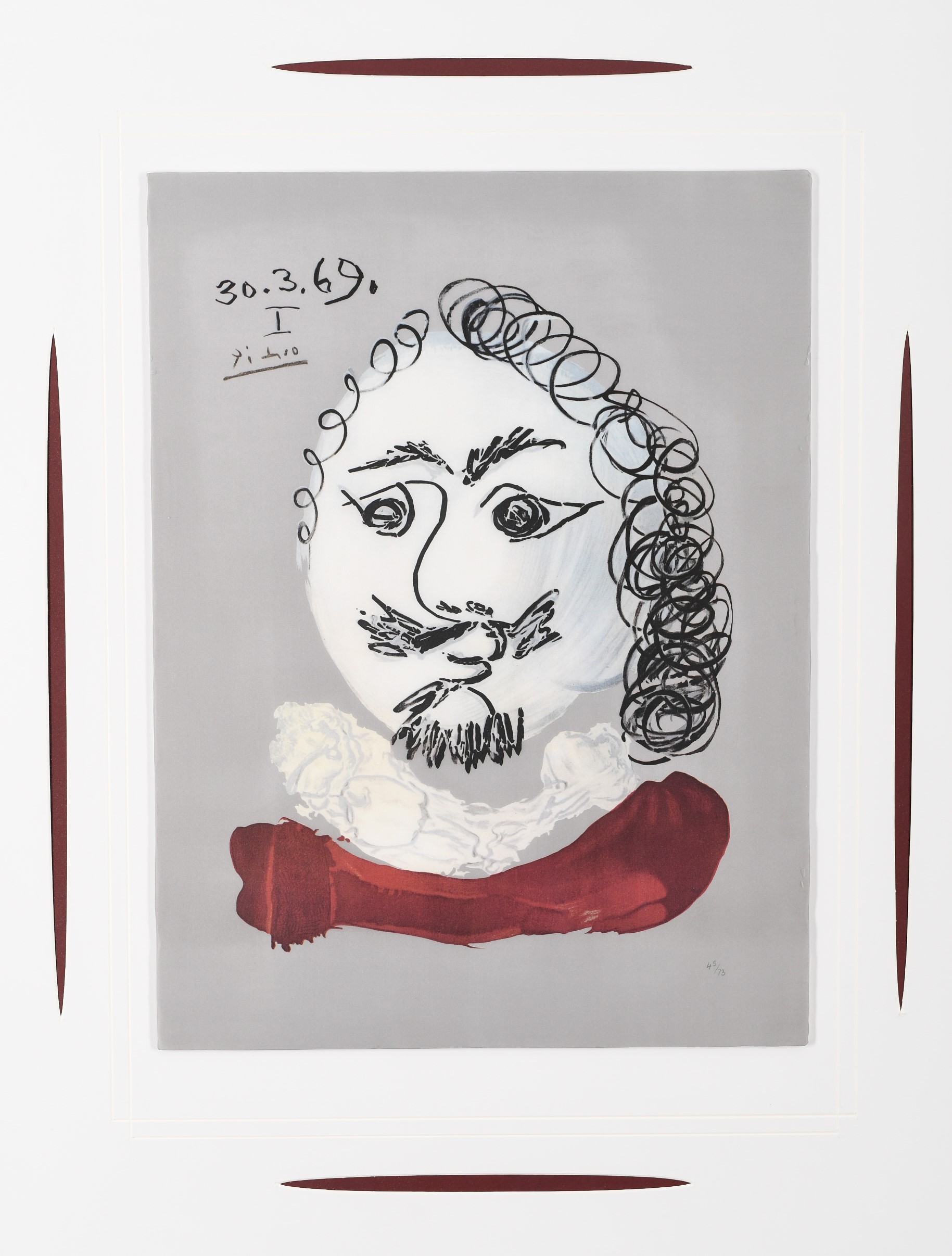 Limited Edition by Pablo Picasso ""Portraits Imaginaires" - Image 3 of 11