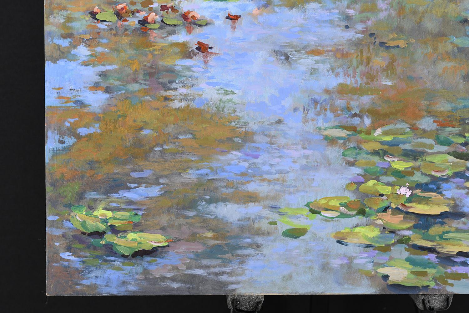 Original Oil on Panel by Lesley Roberts. - Image 5 of 8