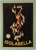 Large ""Isolabella""Multimedia Art on canvas.