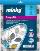 Minky Easy Fit Extra-Wide Ironing Board Cover, 122 x 43 cm