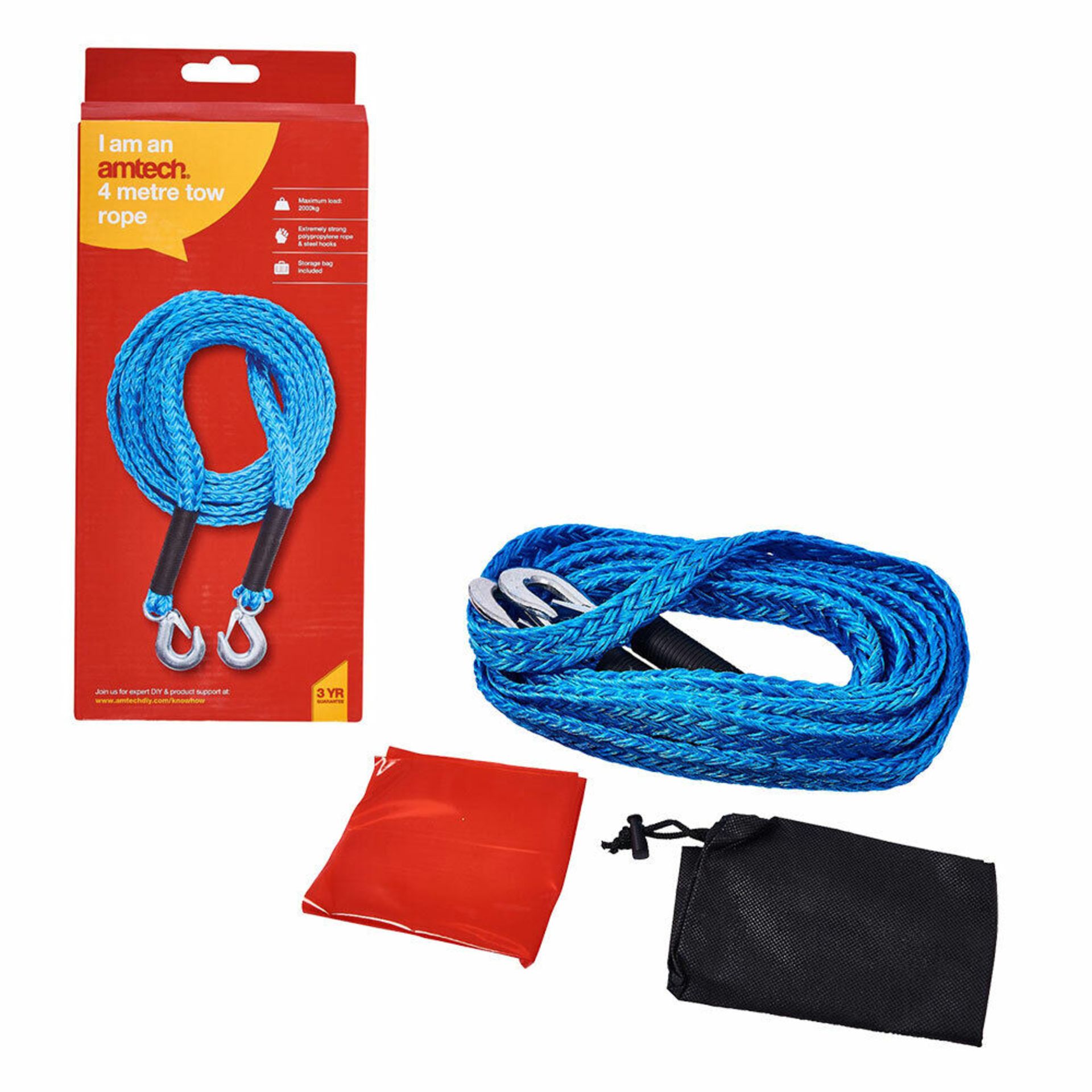 Amtech 4M tow rope