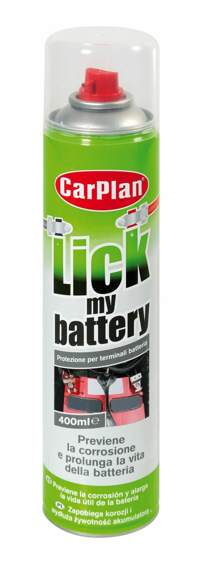 6 x CarPlan Lick My Battery 400ML - Amazon 12.97 ea