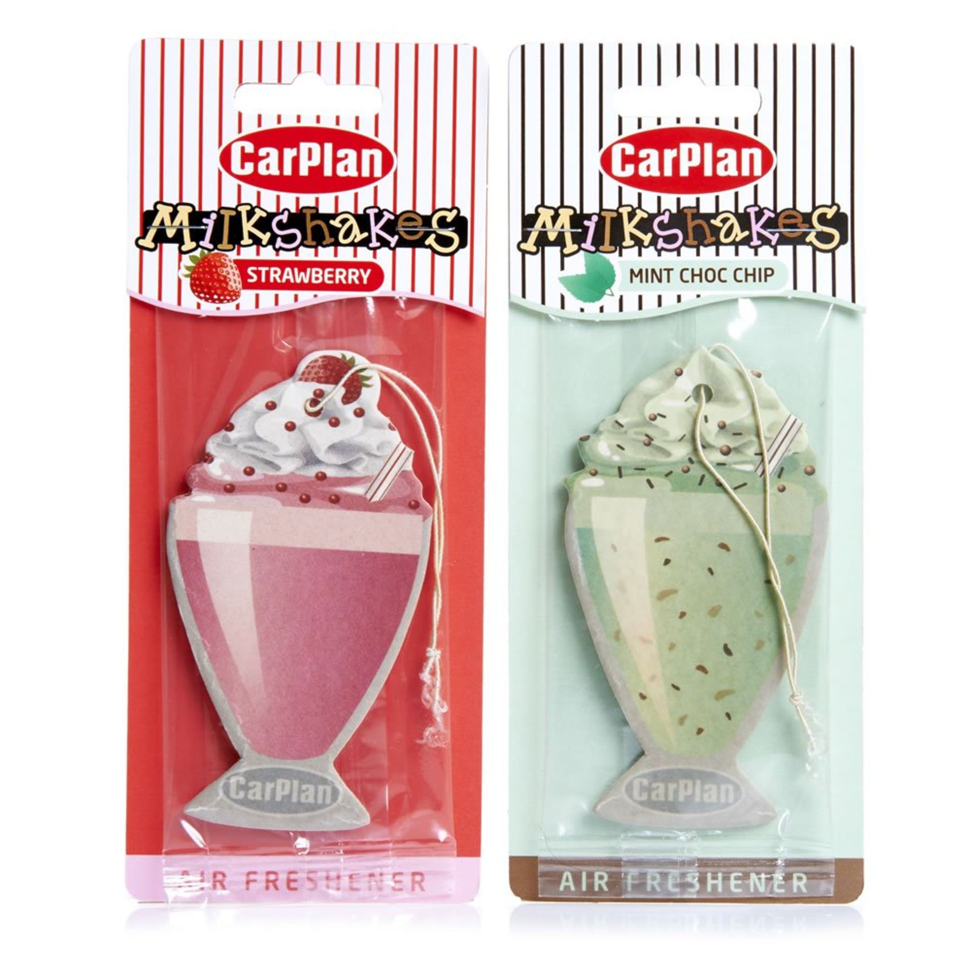 72 x Carplan MILKSHAKES Air Freshener