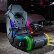 Title: (31/R3) RRP £200X Rocker GeForce Cosmos RGB 2.1 Audio Rocker BlackRGB Neo Motion Lighting