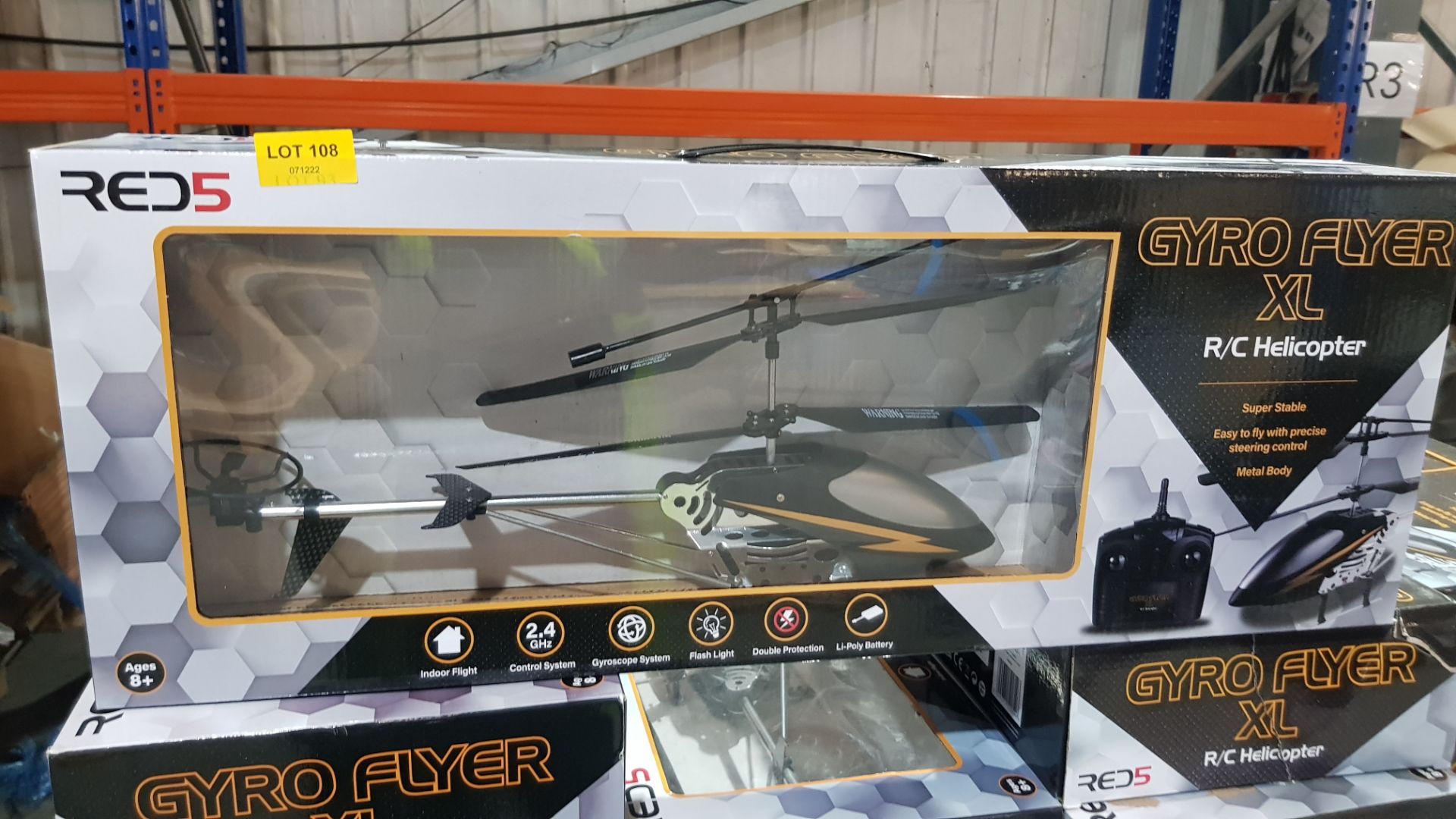 Title: (108/P) Lot RRP £1203x Red5 Gyro Flyer XL RC Helicopter RRP £40 Each(All Units Have - Image 4 of 4