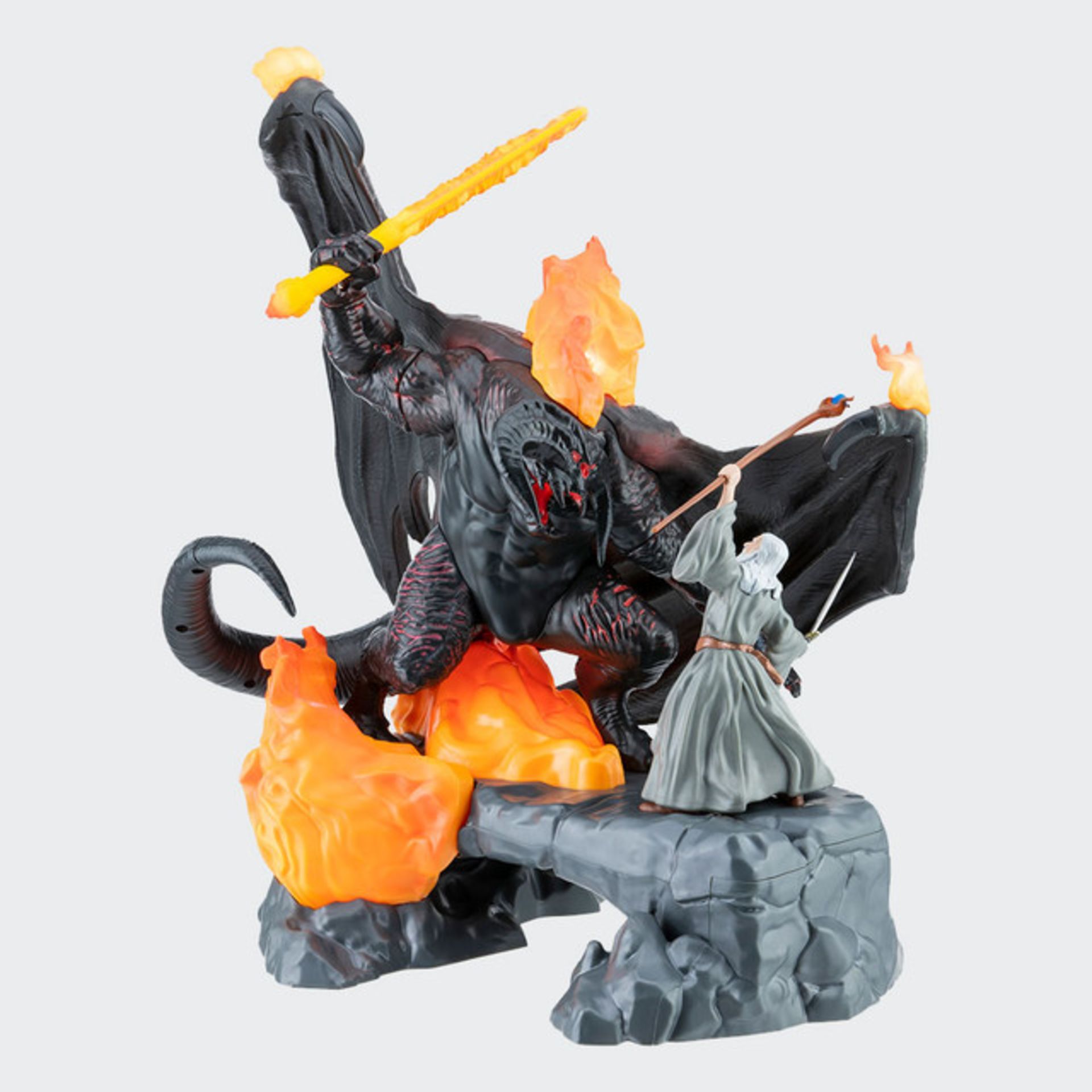 Title: (72/11C) Lot RRP £130 2x The Lord Of The Rings The Balrog VS Gandalf Light RRP £65 Each( - Image 3 of 5