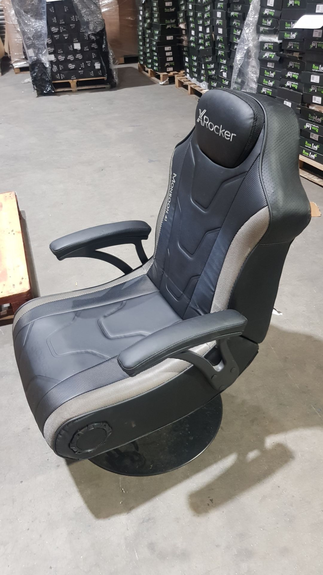 Title: (21/R3) RRP £300X Rocker Monsoon RGB 4.1 Gaming ChairDedicated Gaming Chair With LED - Image 6 of 11