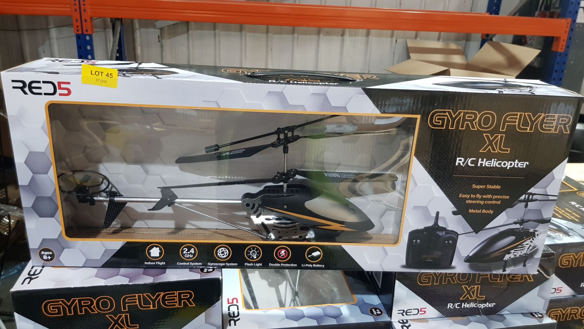 Title: (45/P) Lot RRP £1203x Red5 Gyro Flyer XL RC Helicopter RRP £40 Each(All Units Have Return - Image 4 of 4