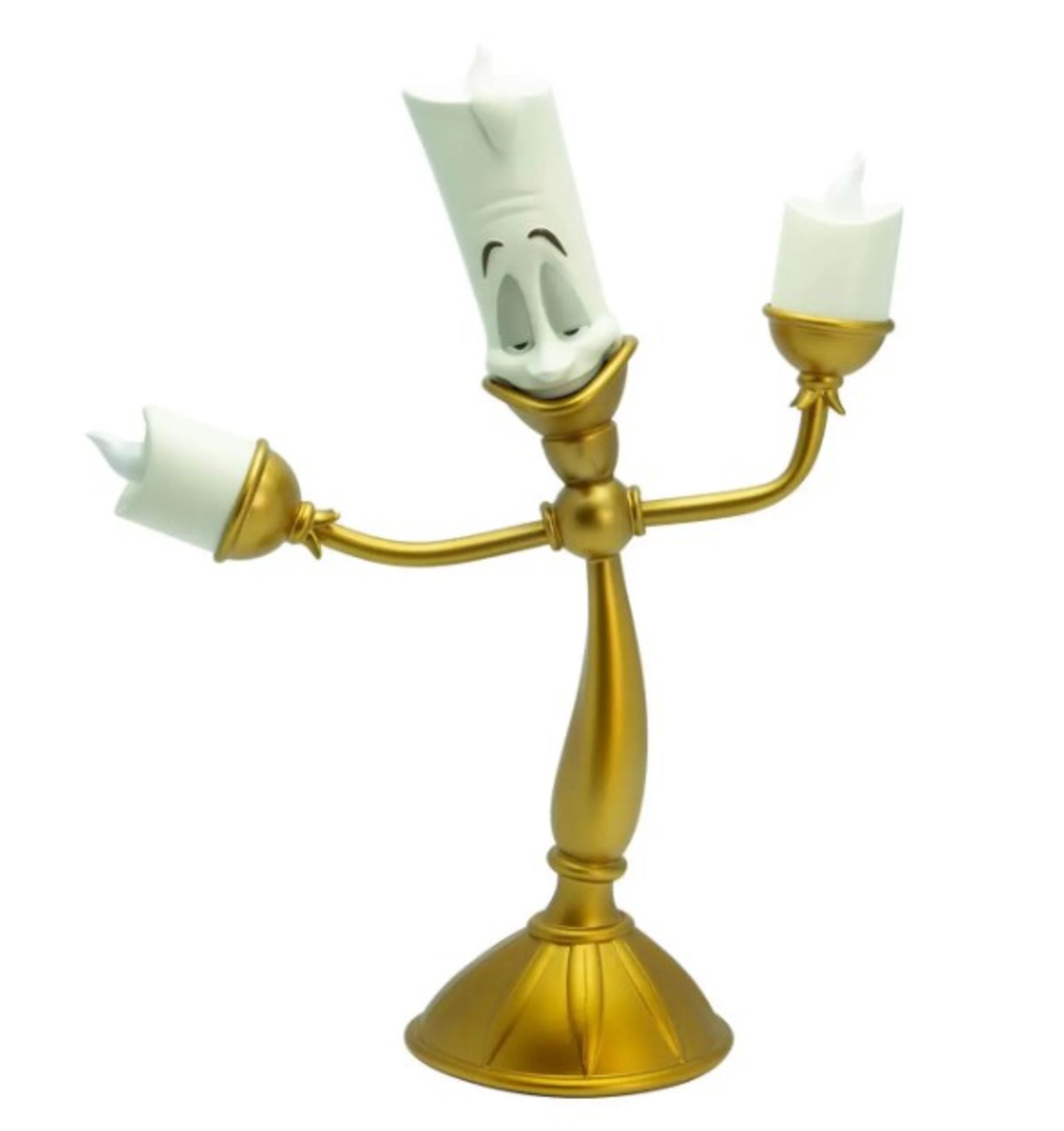 Title: (129/11D) Lot RRP £120 4x Disney Beauty And The Beast 3D Lumiere Light RRP £30 Each(All - Image 2 of 3