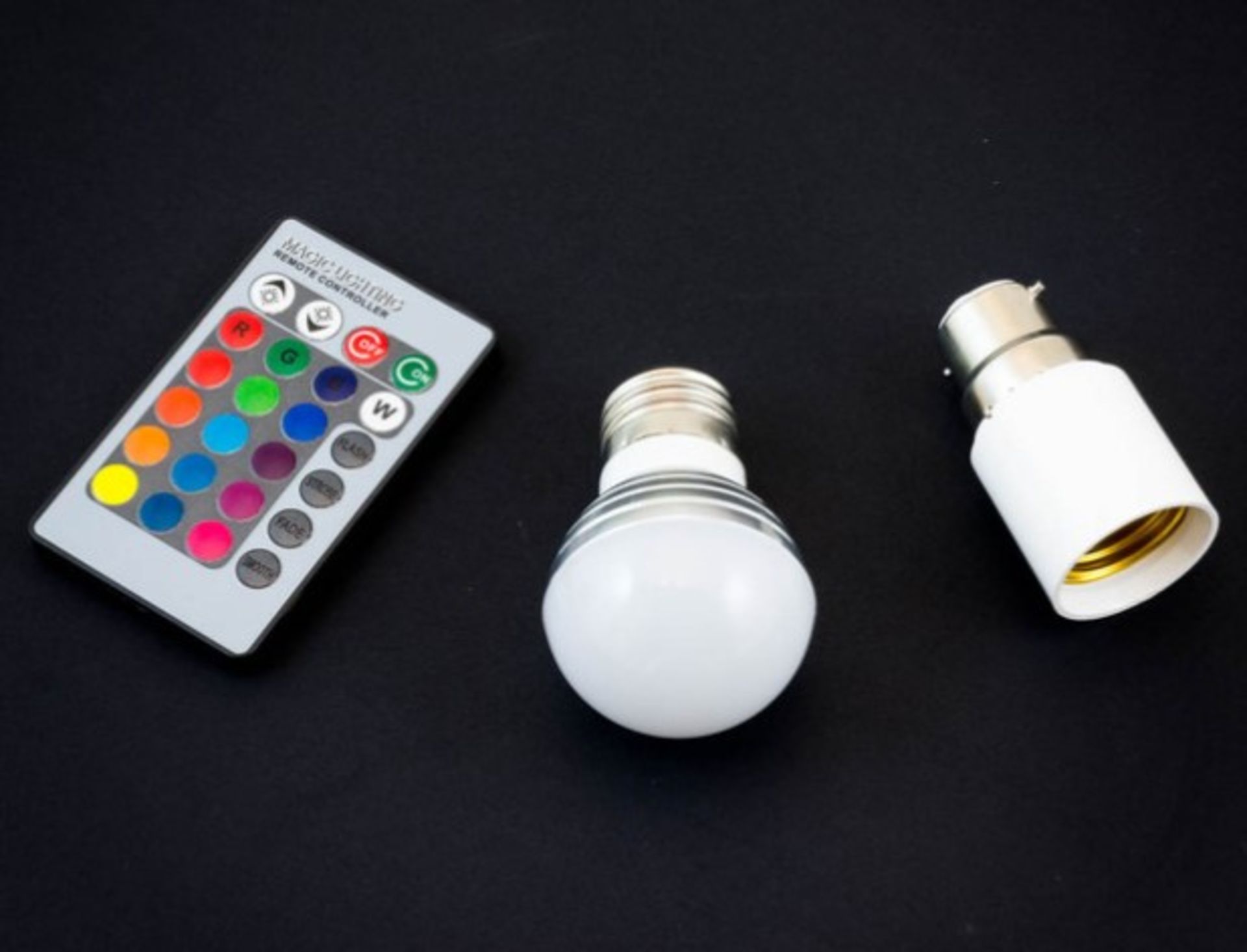 Title: (140/P) Lot RRP £48048x Remote Control Colour Lightbulb RRP £10 EachDescription: (140/P) - Image 2 of 8