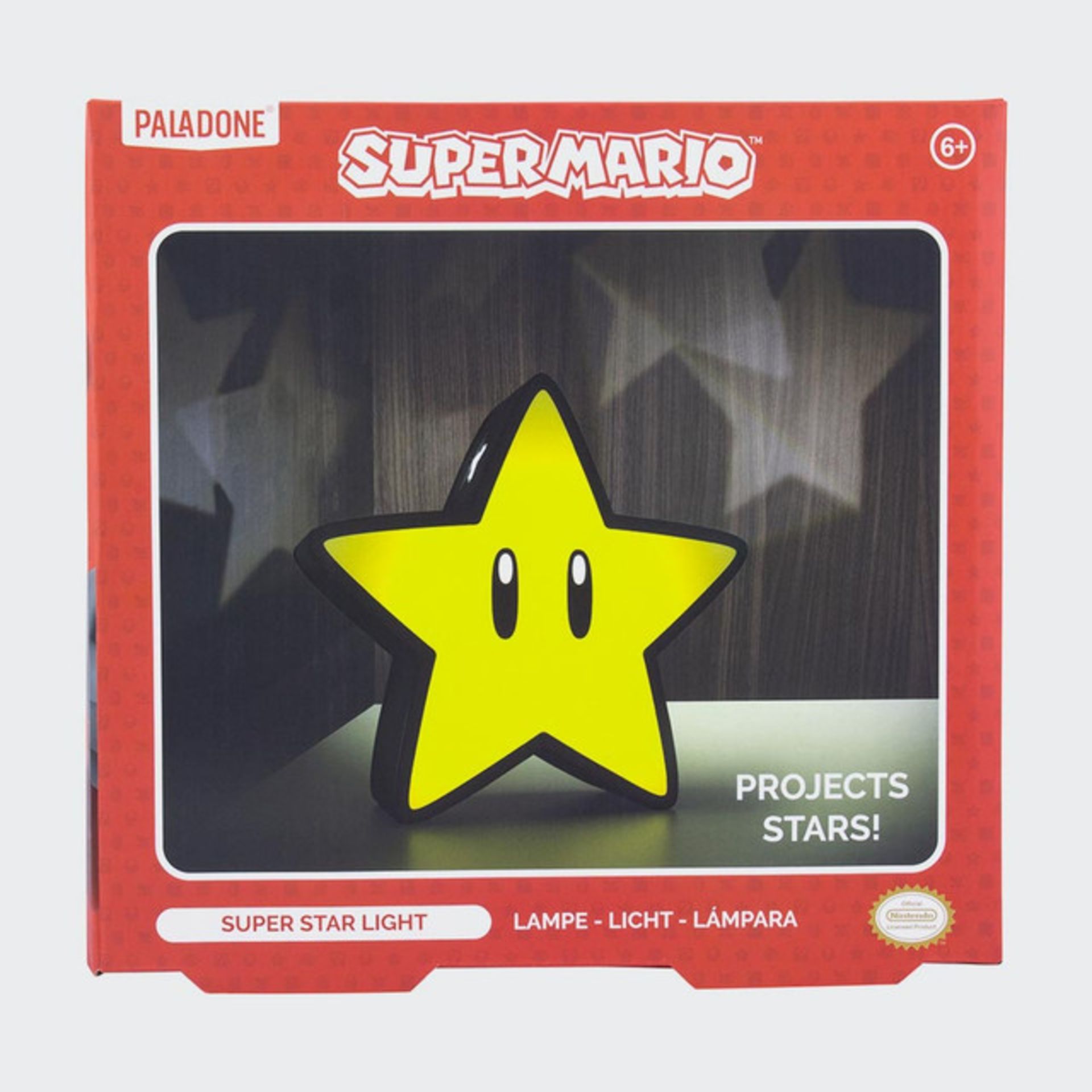 Title: (98/11C) Lot RRP £1506x Paladone Super Mario Super Star Light With Projection RRP £25