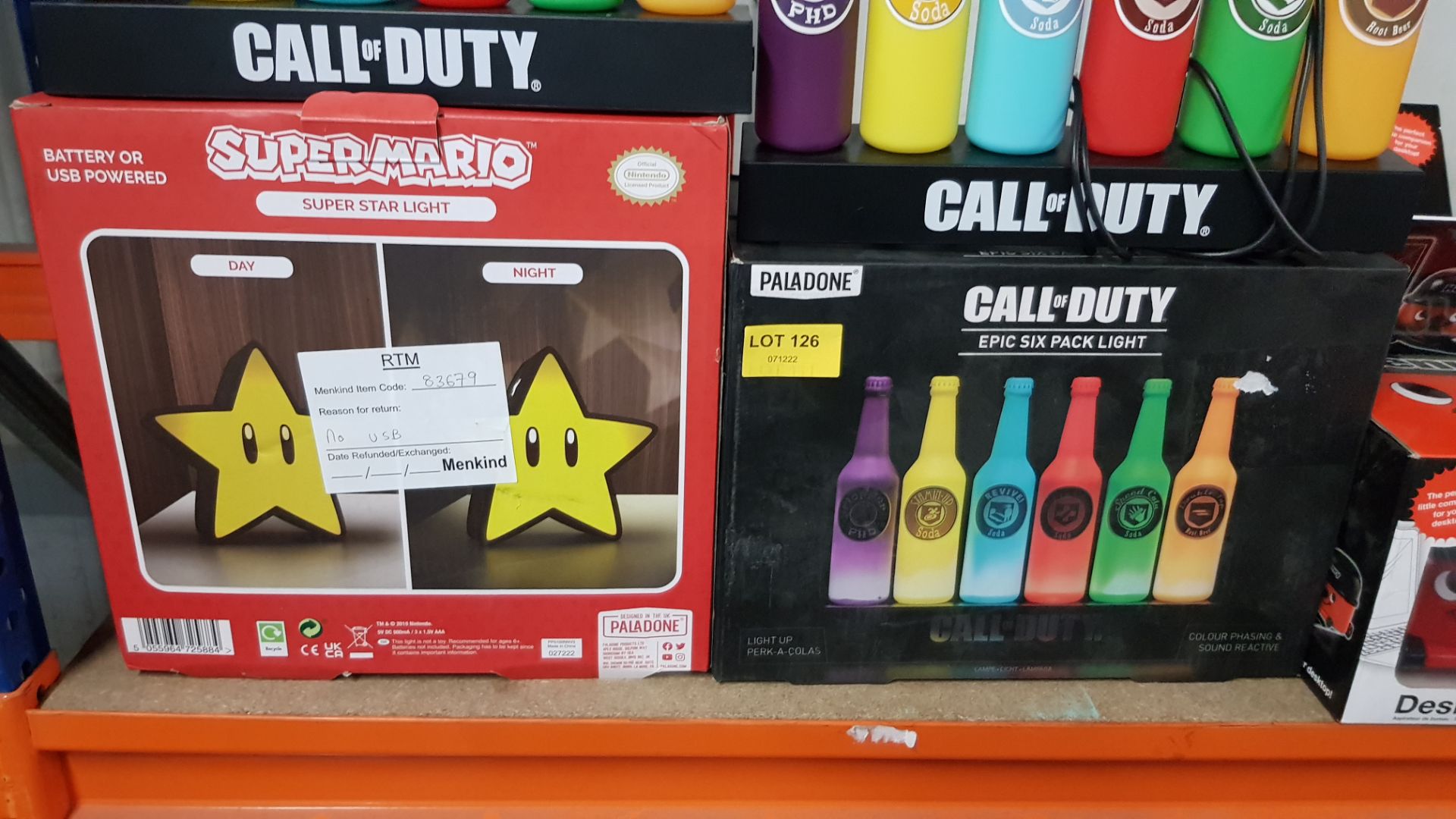 Title: (126/11D) Lot RRP £30512x Items5x Paladone Super Mario Super Star Light With Projection - Image 9 of 10