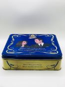 Collectable Tin Royal Family Memorabilia Prince William and Catherine Wedding Mcvities
