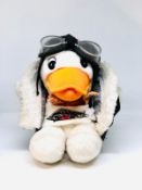 Rare Pilot Soft Toy Duck Metro a Furry Friend With Accessories Teddy Collectors
